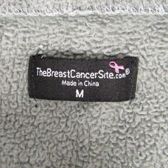 The Breast Cancer Society | Awareness | Zip-Up | Fleece | Med - Picture 3 of 3